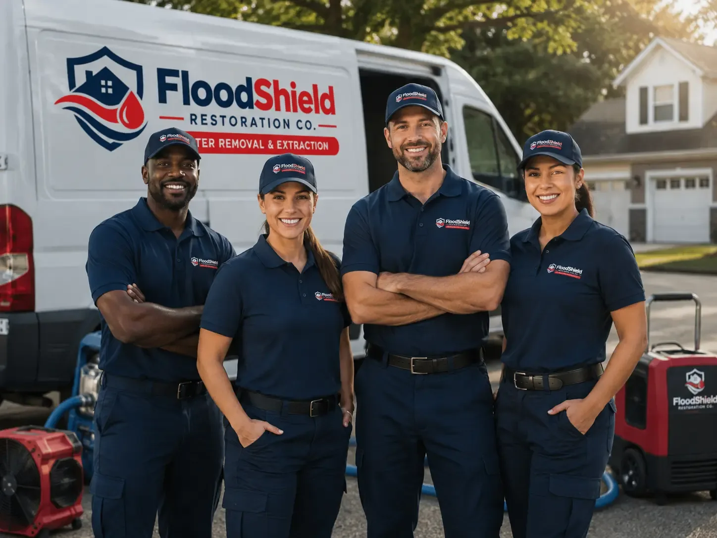 Flood Damage Restoration company in Montcalm, WV
